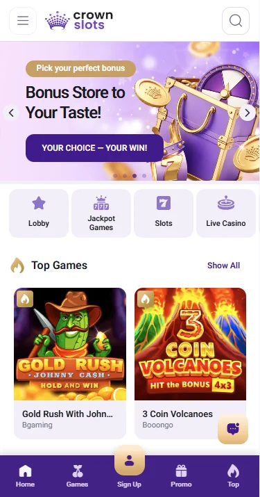 CrownSlots Casino